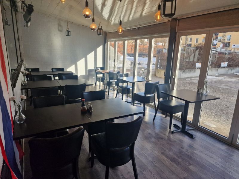 Restaurang Thai Garden i Sundsvall, interiör.